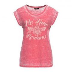 Μπλούζα κοντομάνικη γυναικεία Queen Kerosin No Time For Romance t-shirt sleeveless enzyme