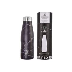 ESTIA ΘΕΡΜΟΣ TRAVEL FLASK SAVE THE AEGEAN 500ml PENTELICA BLACK