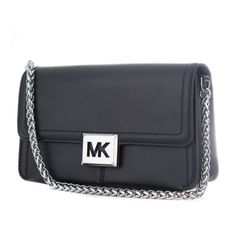 Michael Kors 35F1S6SL3LBLK, Χιαστί/Ώμου, Δέρμα, ES, Μαύρο