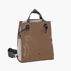 Bartuggi 718-23211,Σακίδιο Δερματίνη, Backpack/Ωμοπλάτης, Μπεζ