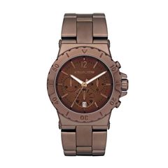 Michael Kors MK5519, Stainless Steel, Χρονογράφος, Με Μπρασελέ, ES, Καφέ