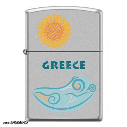 Zippo 205-071149 Sun & Sea Tribal Art Design, Steel, Ασημί