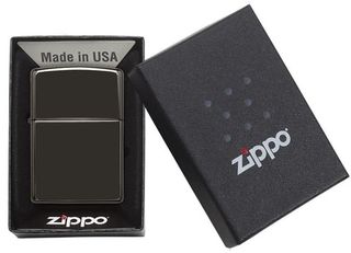 Zippo 24756 Classic Design, Steel, Μαύρο