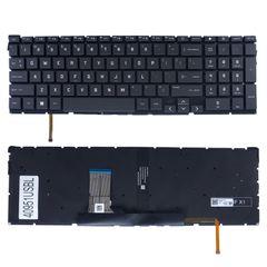 Πληκτρολόγιο - Laptop Keyboard για HP Victus 15-FB 15-FA 15-fb0011nv 15-fb0010nv 15-FA1011NV 15-FA1014NV N13297-001 N13298-001 N13299-001 TPN-Q278 TPN-Q279 US No Frame Grey ( Κωδ.40951USBL )