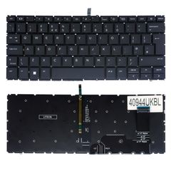 Πληκτρολόγιο - Laptop Keyboard για HP Elitebook 840 G9 845 G9 840 G10 TCBBK100DC BCA8X100DCN N09059-001 N14786-001 N45442-001 UK No Frame Backlight Black ( Κωδ.40944UKBL )