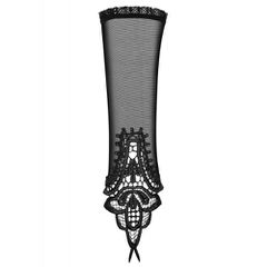 Obsessive Luiza Intriguing Mittens Black-thumb-1