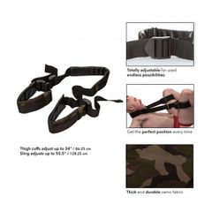 COLT Adjustable Camo Thigh Sling-thumb-2
