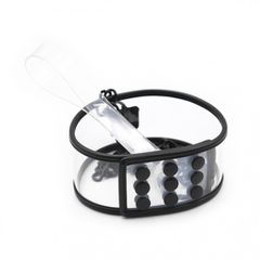 Transparent Collar and Leash 46x5.5cm-thumb-7