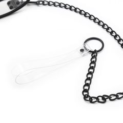 Transparent Collar and Leash 46x5.5cm-thumb-6