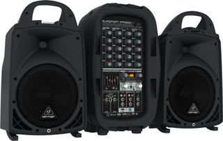 BEHRINGER PPA500BT PORTABLE PA SYSTEM COMPACT 500-WATT - Behringer