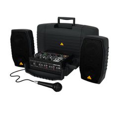 BEHRINGER PPA200 EUROPORT PORTABLE PA SYSTEM COMPACT 200-WATT - Behringer