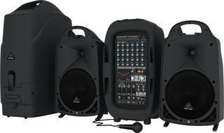 BEHRINGER PPA2000BT PORTABLE PA SYSTEM COMPACT 2000-WATT - Behringer