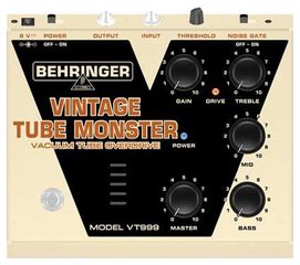 BEHRINGER VT999 VINTAGE TUBE MONSTER PEDAL - Behringer