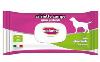 Υγρά Μαντηλάκια Inodorina Refresh Functional Paws για τον Καθαρισμό των Ποδιών 40 Τεμάχια