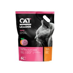 Άμμος Cat Leader Tofu Clumping Peach 6lt