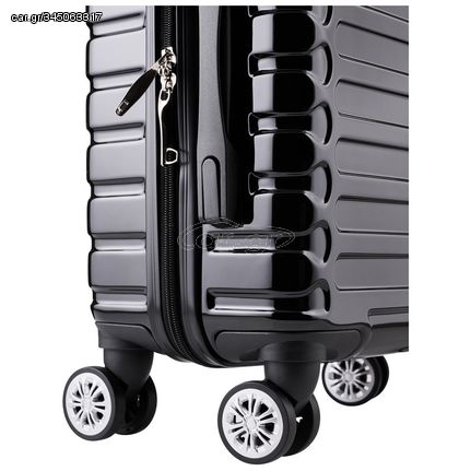 MAXBALL ΒΑΛΙΤΣΑ F01 BLACK CABIN (55x38x20cm) ME TSA LOCK