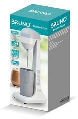 BRUNO Φραπεδιέρα επιτραπέζια BRN-0182 100W με δοχείο 450ml, λευκή-γκρι