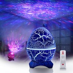 Galaxy Nightlight Projector LED Laser Αυγό Δεινόσαυρου με Ηχείο Bluetooth - Προτζέκτορας Αστεριών USB