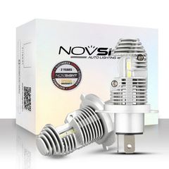 NovSight N36 2 τμχ LED Λάμπες Αυτοκινήτου H4 40W 12000Lm 6000K - Λαμπτήρες Πορείας Car LED Headlights