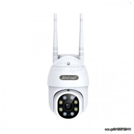 Ασύρματη Αδιάβροχη Κάμερα IP Wi Fi 5.0 MP Andowl Q-S66