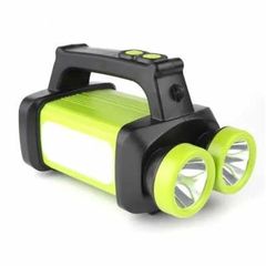 Διπλός Φακός Led και Φανάρι Camping 200 Lumens HX-8802A - Κίτρινο