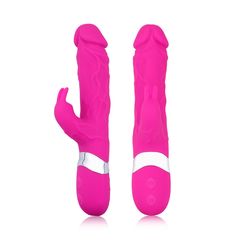 Επαναφορτιζόμενος Διπλός Δονητής - Double Vibrator Pink