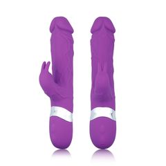 Επαναφορτιζόμενος Διπλός Δονητής - Double Vibrator Purple