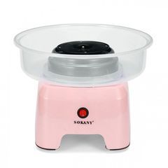 Ηλεκτρική Συσκευή για Μαλλί της Γριάς 500W - Cotton Candy Maker SK-520 - Ροζ