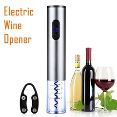 Ηλεκτρικό Ανοιχτήρι Κρασιού  - Τιρμπουσόν Electric Wine Opener - Ασημί