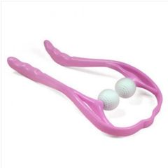 Συσκευή Μασάζ Αυχένα  Ball Roller Neck Massager - Ροζ