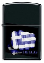 ZIPPO Αναπτήρας - Greek Flag Design (218-009435)