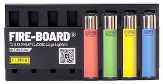 Βιτρίνα Προβολής Fire-Board για 8 Αναπτήρες Clipper