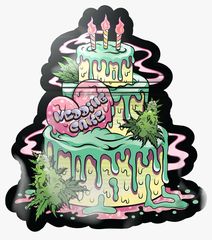 Σακουλάκι Ασφαλείας Mylar Zip Bag - Wedding Cake