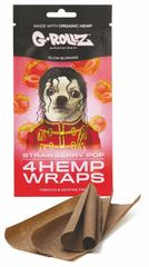 G-Rollz Blunt Hemp Wraps Πουρόφυλλα - Strawberry 4φ