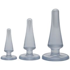 Crystal Jellies Anal Initiation Kit - Clear