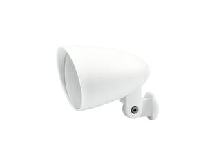 OMNITRONIC PS-2.5WB Projector Speaker, white, 2pcs,2 weather-proof 2,5" (IP65) with mount, 25W RMS - OMNITRONIC