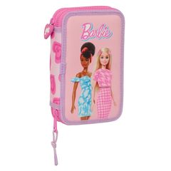 Barbie Love double pencil case 28pcs