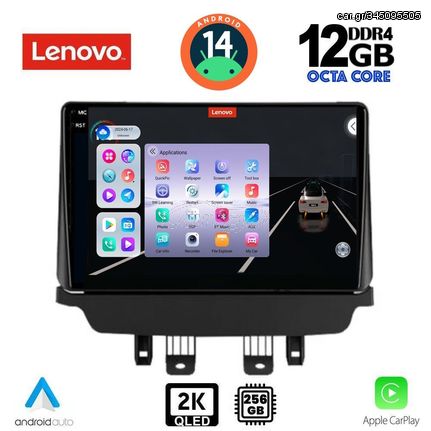 MEGASOUND - LENOVO SSZ 12384_CPA (9inc) MULTIMEDIA TABLET for MAZDA CX3 mod. 2014>