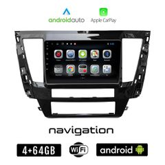MITSUBISHI PAJERO SPORT (μετά το 2020) Android οθόνη αυτοκίνητου 4GB + 64GB με GPS WI-FI (ηχοσύστημα αφής 9" ιντσών OEM Android Auto Apple Carplay Youtube Playstore MP3 USB Radio Bluetooth Mirrorlink