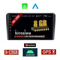 KIROSIWA 8GB + 128GB FORD TRANSIT (μετά το 2020) Android οθόνη αυτοκίνητου με GPS WI-FI (ηχοσύστημα αφής 9" ιντσών Youtube Playstore MP3 USB Radio Bluetooth Mirrorlink DSP Apple Carplay Android Auto 4