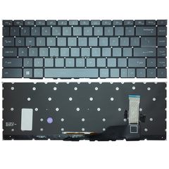 Πληκτρολόγιο Laptop - Keyboard for MSI Prestige 14 P14 Modern 14 15 MS-14DK MS-1551 GS66 GE66 A10SC-219CN A10SC-220CN NSK-FFABN V190622AK US No Frame Backlight Gray ( Κωδ. 40687USBL )