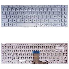 Πληκτρολόγιο - Laptop Keyboard για Asus VivoBook 15 M515 M515D M515DA M515DAP M515UA R515L R515SA R515MA D515 D515D D515DA D515U D515UA US No Frame Silver ( Κωδ.40684USSIL )