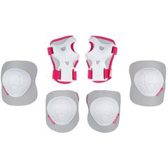 Προστατευτικό Set για Skate και Roller White Out NIJDAM N61EC03