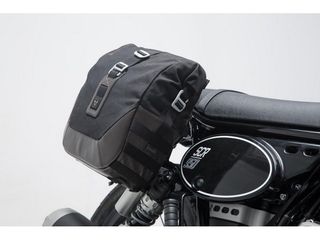 ΚΑΙΝΟΥΡΙΟ!!! - Set βάσεις SLC και σαμάρια LC2 Black Edition 13,5L SW-MOTECH για Yamaha SCR 950 (17-19)