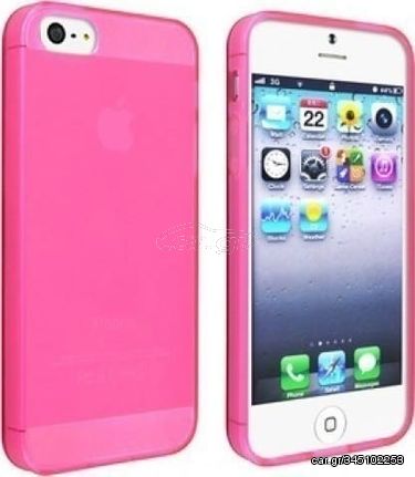 OEM Ultra Slim 0.3mm TPU Pink iPhone 5/5s