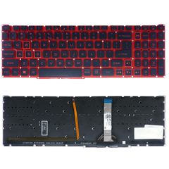 Πληκτρολόγιο - Laptop Keyboard για Acer Nitro 5 AN515-56 AN515-57 AN515-58 AN517-54 AN517-41 Predator Helios 300 PH315-54 NK151310B LG5P-A52BWL US No Frame Backlight Red ( Κωδ.40968USBLRED )
