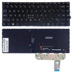Πληκτρολόγιο - Laptop Keyboard για HP EliteBook 840 G7 840 G8 845 G7 745 G7 745 G8 HPM19F86GB6930 M14635-031 M51616-031 M36312-031 US No Frame Backlight Pointer Black ( Κωδ.40943USBLPOINTER )