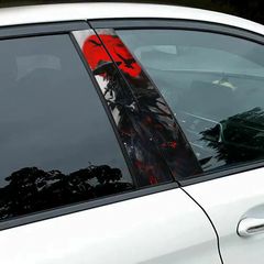 Σετ 2τμχ. Αυτοκόλλητα κολώνας πόρτας αυτοκινήτου JDM STD002-thumb-1