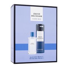 David Beckham Classic Blue Gift Set EDT 100 ml & Deo Body Spray 150 ml