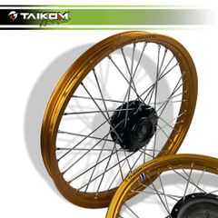 ΖΑΝΤΕΣ ΣΕΤ TAIKOM 1.40 / 1.60 ΧΡΥΣΕΣ ΜΕ ΝΙΚΕΛ ΑΚΤΙΝΑ HONDA INNOVA 125 / HONDA INNOVA 125IN